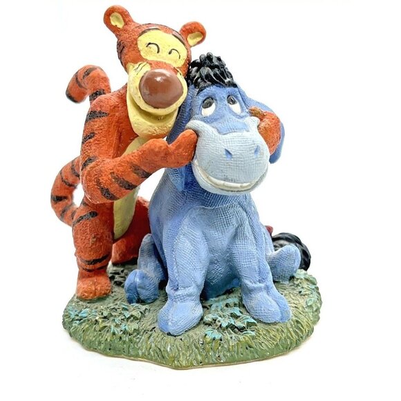 Disney Simply Pooh “So This is What Smiling Feels Like" Tigger & Eyore Figurine - Picture 4 of 12